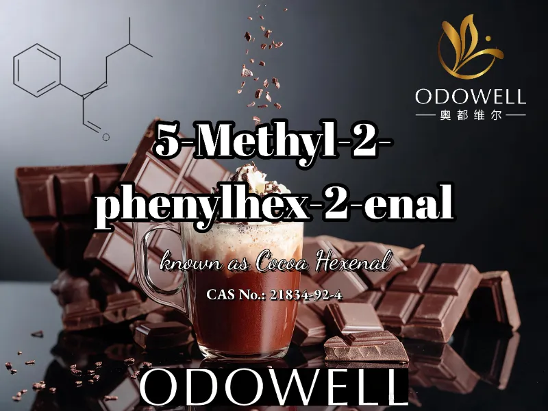 ODOWELL рекомендует 5-метил-2-фенилгекс-2-еналь для производства какао, шоколада и мокко.