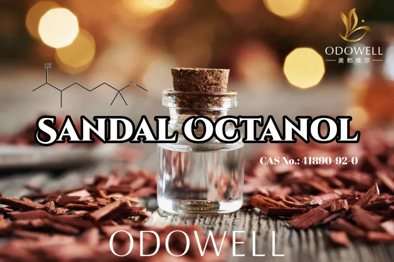 ODOWELL рекомендует сандаловый октанол для создания ароматов чистого сандалового дерева и цветочно-древесных ароматов.