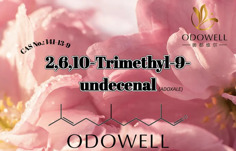 ODOWELL рекомендует 2,6,10-триметил-9-ундеценаль для создания свежих альдегидно-цветочных и водянистых ароматов.